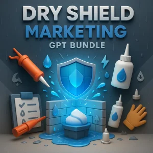 Dry Shield Marketing GPT Bundle for Waterproofing Services